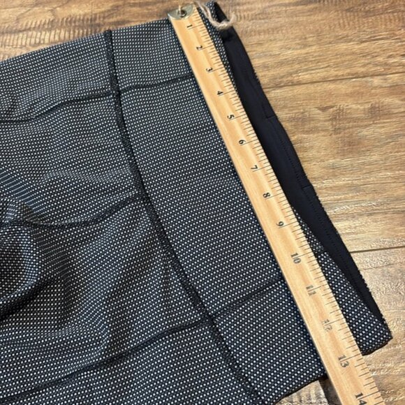 Lululemon full length Black and Gray reflective strip zipper pockets Leggings - Picture 6 of 10